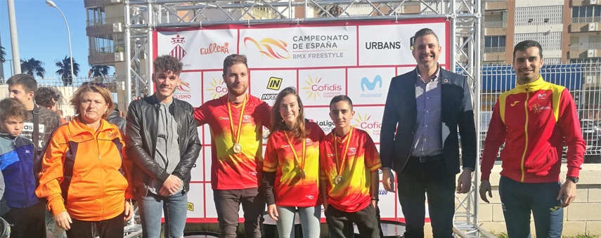 Daniel Peñafiel, campeón de España de BMX Freestyle Park 2019