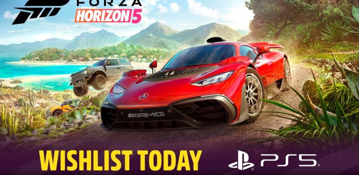 Forza Horizon 5 en primavera en PS5