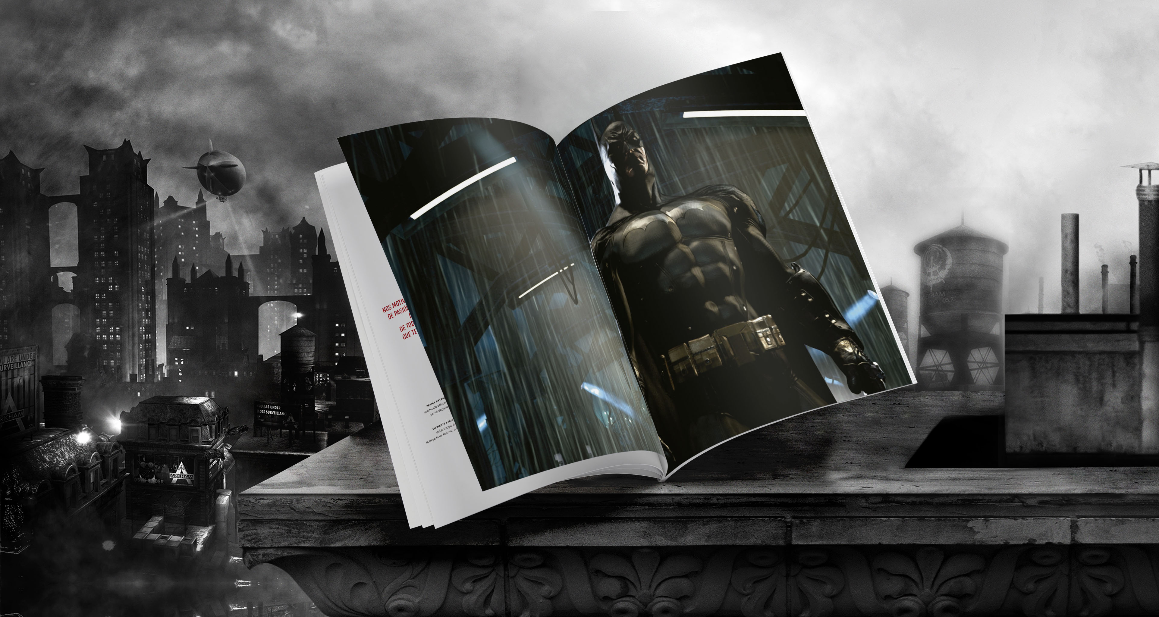 Batman: Arkham, el arte de sus videojuegos más recientes