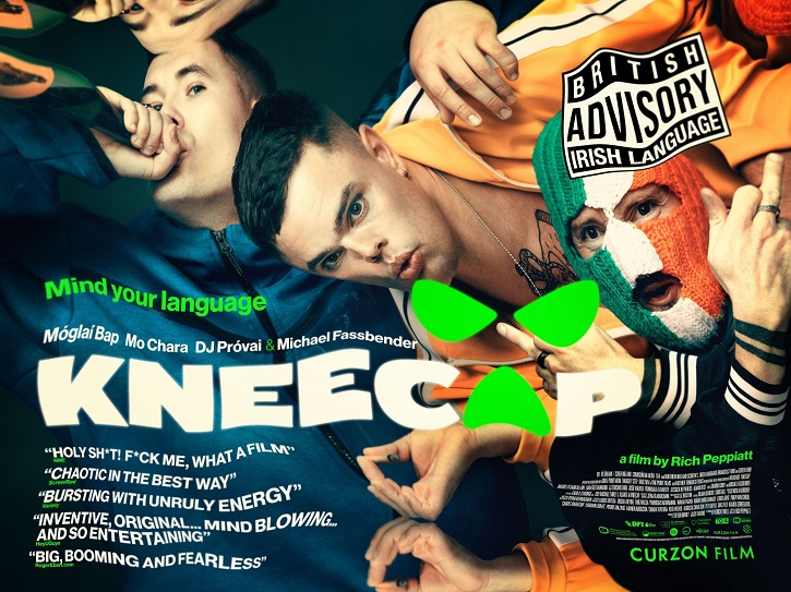 Cartel promocional del biopic musical Kneecap