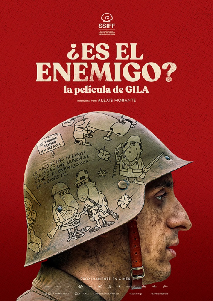 Cartel promocional de ¿Es el enemigo?: La película de Gila