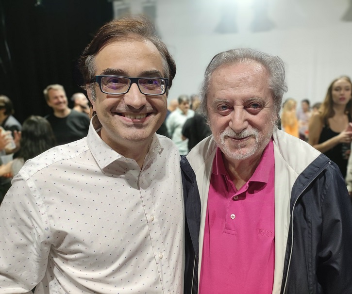 José Luis Panero y Manuel Galiana | RESAD homenajea a José Luis Alonso de Santos, maestro de la sabiduría