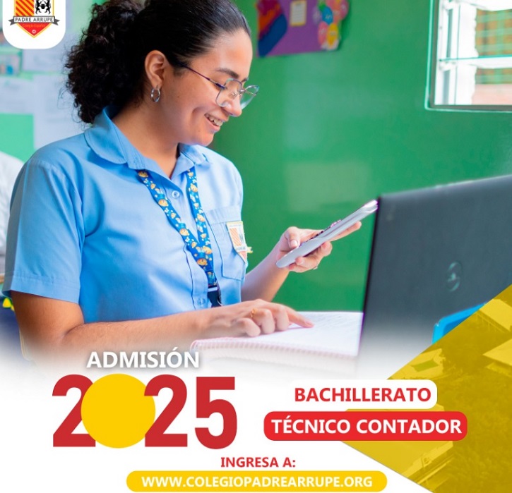 Una joven estudiante de bachillerato