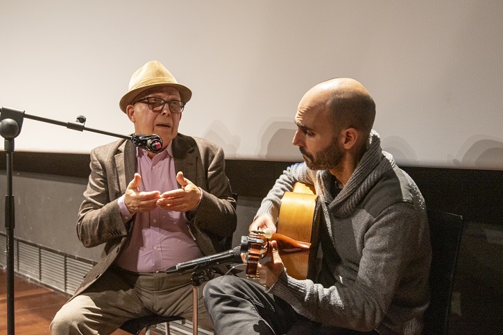 Felipe Lara y Pablo san Nicasio Ramos | La Cátedra FlixOlé-URJC reconoce a los investigadores del cine español