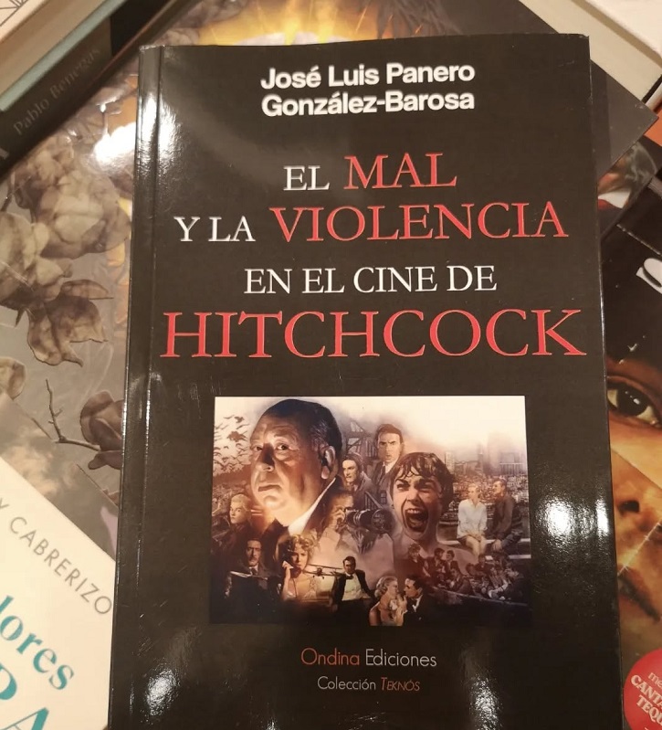 Ejemplar de El mal y la violencia en el cine de Hitchcock | Así ha sido mi año 2024, gracias por compartirlo conmigo