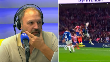 Pedro Martín valora el polémico penalti a favor del Atlético en el partido ante el Alavés: "Una doctrina en esta Liga"